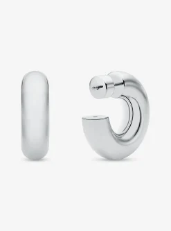 Argolas em latão banhado a metal precioso pequenas | Michael Kors [PT]