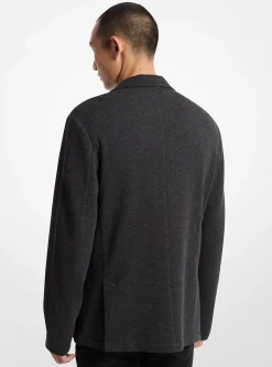 Blazer de dupla face em mistura de algodão | Michael Kors [PT]