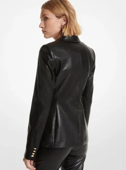 Blazer em pele | Michael Kors [PT]