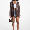 Blazer em pele polida | Michael Kors [PT]