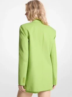 Blazer em sarja em mistura de algodão | Michael Kors [PT]