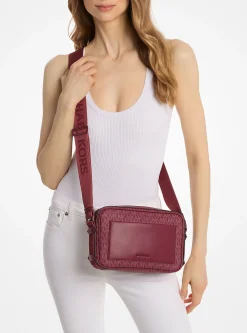 Bolsa a tiracolo com logótipo exclusivo Maeve grande | Michael Kors [PT]