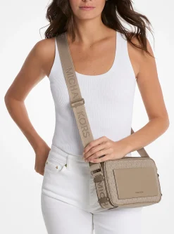 Bolsa a tiracolo com logótipo exclusivo Maeve grande | Michael Kors [PT]
