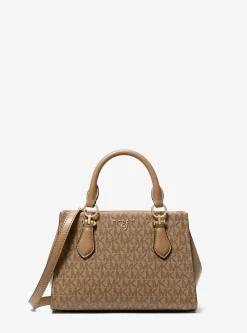 Bolsa a tiracolo com logótipo Marilyn pequena | Michael Kors [PT]