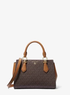 Bolsa a tiracolo com logótipo Marilyn pequena | Michael Kors [PT]
