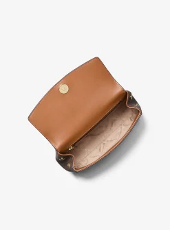 Bolsa a tiracolo com logótipo exclusivo Ava extrapequena | Michael Kors [PT]
