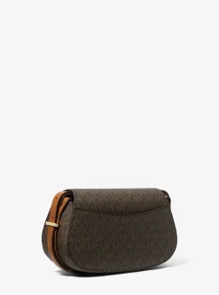 Bolsa a tiracolo com logótipo exclusivo Lydia pequena | Michael Kors [PT]