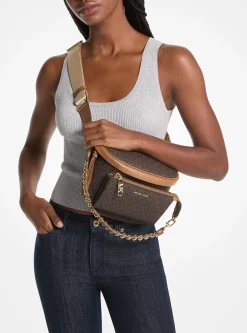 Bolsa a tiracolo com logótipo exclusivo Slater média | Michael Kors [PT]
