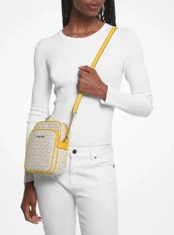 Bolsa a tiracolo com logótipo Jet Set Travel média | Michael Kors [PT]
