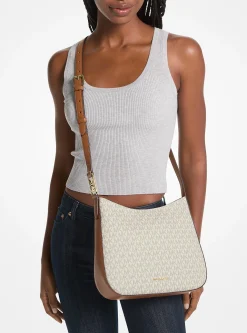 Bolsa a tiracolo com logótipo exclusivo Kensington grande | Michael Kors [PT]