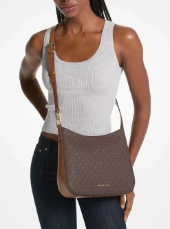 Bolsa a tiracolo com logótipo exclusivo Kensington grande | Michael Kors [PT]