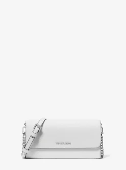 Bolsa a tiracolo convertível 2 em 1 em couro saffiano Jet Set grande | Michael Kors [PT]