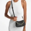 Bolsa a tiracolo convertível em pele granulada Carmela pequena | Michael Kors [PT]