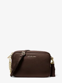 Bolsa a tiracolo de pele Gina | Michael Kors [PT]