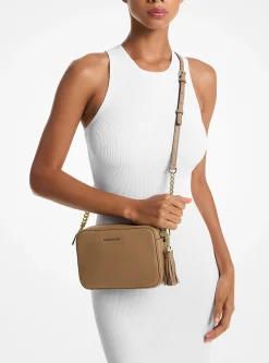 Bolsa a tiracolo de pele Gina | Michael Kors [PT]