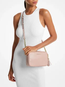 Bolsa a tiracolo de pele Gina | Michael Kors [PT]