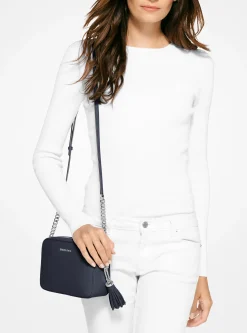 Bolsa a tiracolo de pele Gina | Michael Kors [PT]