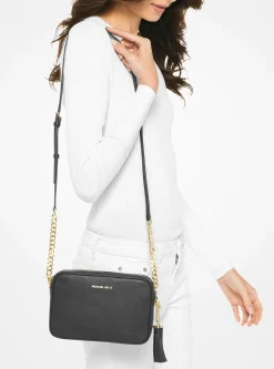 Bolsa a tiracolo de pele Gina | Michael Kors [PT]
