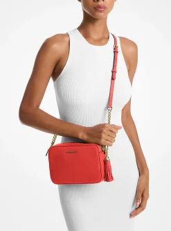 Bolsa a tiracolo de pele Gina | Michael Kors [PT]