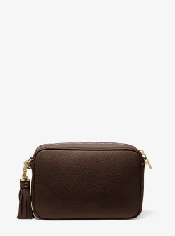 Bolsa a tiracolo de pele Gina | Michael Kors [PT]
