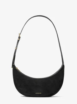 Bolsa a tiracolo em camurça Avra média | Michael Kors [PT]