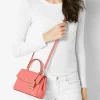 Bolsa a tiracolo em couro Saffiano Ava extrapequena | Michael Kors [PT]
