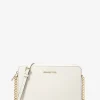 Bolsa a tiracolo em couro Saffiano Jet Set grande | Michael Kors [PT]