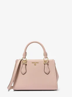 Bolsa a tiracolo em couro Saffiano Marilyn pequena | Michael Kors [PT]