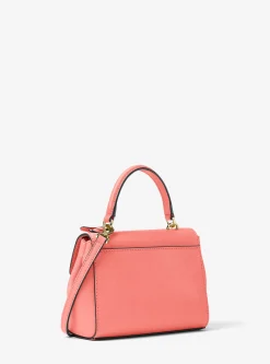 Bolsa a tiracolo em couro Saffiano Ava extrapequena | Michael Kors [PT]