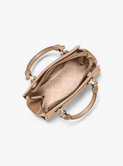 Bolsa a tiracolo em couro Saffiano Marilyn pequena | Michael Kors [PT]