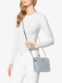 Bolsa a tiracolo em couro saffiano Jet Set grande | Michael Kors [PT]