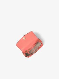 Bolsa a tiracolo em couro Saffiano Ava extrapequena | Michael Kors [PT]