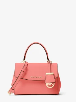 Bolsa a tiracolo em couro Saffiano Ava extrapequena | Michael Kors [PT]
