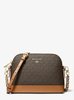 Bolsa a tiracolo em cúpula com logótipo grande | Michael Kors [PT]
