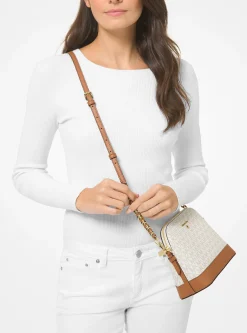 Bolsa a tiracolo em cúpula com logótipo grande | Michael Kors [PT]