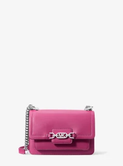Bolsa a tiracolo em pele Heather extrapequena | Michael Kors [PT]