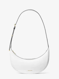Bolsa a tiracolo em pele Avra média | Michael Kors [PT]