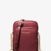 Bolsa a tiracolo em pele granulada Jet Set Travel média | Michael Kors [PT]