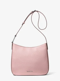 Bolsa a tiracolo em pele granulada Kensington grande | Michael Kors [PT]