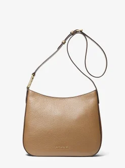 Bolsa a tiracolo em pele granulada Kensington grande | Michael Kors [PT]
