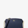 Bolsa a tiracolo em pele granulada Chantal grande | Michael Kors [PT]
