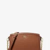 Bolsa a tiracolo em pele granulada Chantal grande | Michael Kors [PT]