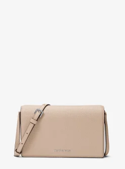 Bolsa a tiracolo em pele granulada Jet Set média | Michael Kors [PT]