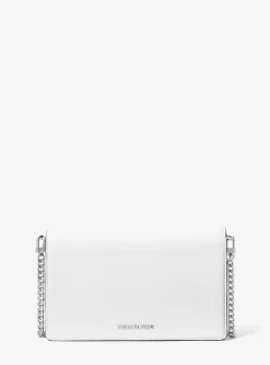 Bolsa a tiracolo em pele granulada Jet Set média | Michael Kors [PT]