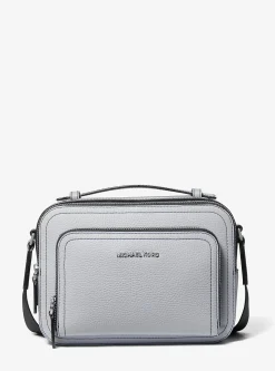 Bolsa a tiracolo em pele granulada Hudson | Michael Kors [PT]