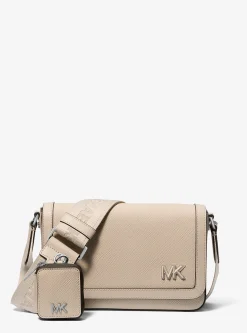 Bolsa a tiracolo em pele granulada Edison mini com pochete | Michael Kors [PT]