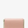 Bolsa a tiracolo em pele granulada Jet Set média | Michael Kors [PT]