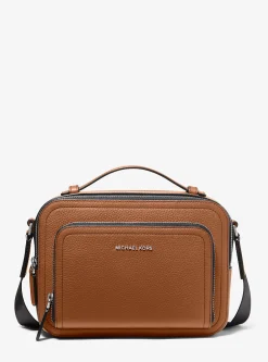 Bolsa a tiracolo em pele granulada Hudson | Michael Kors [PT]