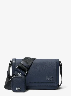 Bolsa a tiracolo em pele granulada Edison mini com pochete | Michael Kors [PT]