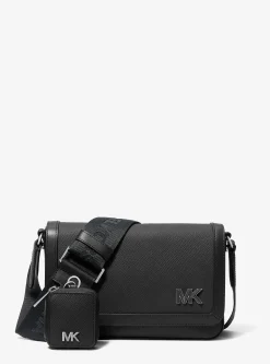 Bolsa a tiracolo em pele granulada Edison mini com pochete | Michael Kors [PT]